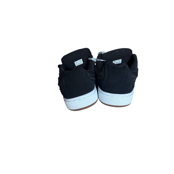 Vans Men\'s 5 Women\'s 6.5 Speed Ls Black True White Suede Mesh Skate Shoe
